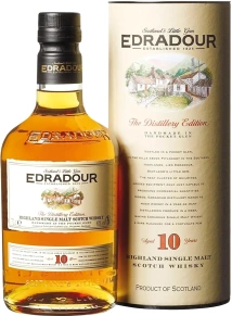 Виски Edradour, 10 лет, 0.7 л (п/у)
