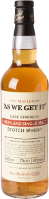 Виски Highland Single Malt, As We Get It, 0.7 л