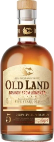 Бренди Old Land, 5 лет, 0.5 л