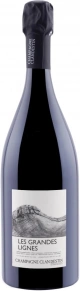 Шампанское Les Grandes Lignes Brut Nature, Champagne Clandestin, AOC, 0.75 л