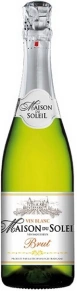 Игристое вино Blanc Brut, Maison du Soleil, 0.75 л