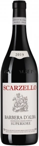 Вино Barbera d'Alba Superiore, Scarzello, DOC, 2019, 0.75 л