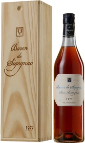 Арманьяк Baron de Sigognac, Vintage, около 47 лет, 0.7 л (п/у)