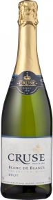 Игристое вино Blanc de Blancs Brut, Cruse, 0.75 л