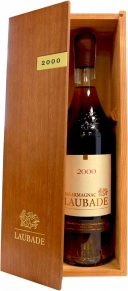 Арманьяк, Chateau de Laubade, Винтажный, 2000, 0.7 л (п/у)