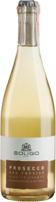 Игристое вино Prosecco Treviso Extra Dry Col Fondo, Soligo, DOC, 0.75 л