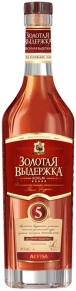 Коньяк Золотая Выдержка, 5 лет, 0.45 л