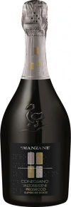 Игристое вино Conegliano Valdobbiadene Prosecco Superiore Brut, Le Manzane, DOCG, 0.75 л