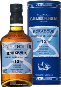 Виски Caledonia, Edradour, 12 лет, 0.7 л (п/у)