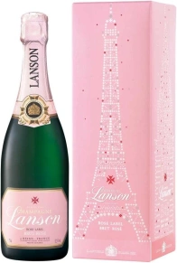Шампанское Rose Label Brut Rose, Lanson, 0.75 л (п/у)