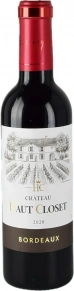 Вино Chateau Haut Closet, Pierre Dumontet, AOC, 2020, 0.375 л