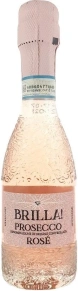 Игристое вино Prosecco Rose, Brilla!, DOC, 0.2 л