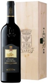 Вино Brunello di Montalcino, Poggio alle Mura, DOCG, 2018, 0.75 л (п/у)