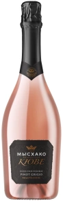 Игристое вино Кюве Пино Гриджио Розе Полусухое, Мысхако, 0.75 л