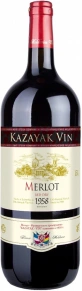 Вино Merlot, Kazayak Vin, 1.5 л