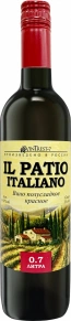 Вино Red Semi-Sweet, Il Patio Italiano, 0.7 л