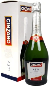 Игристое вино Asti Spumante, Cinzano, DOCG, 0.75 л (п/у)