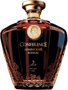 Коньяк Conference, 3 года, 0.5 л