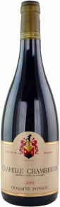 Вино Chapelle Chambertin Grand Cru, Domaine Ponsot, AOC, 2001, 0.75 л