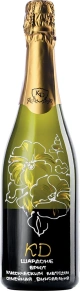 Игристое вино Шардоне, КД, 2022, 0.75 л