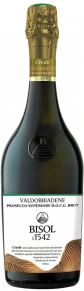 Игристое вино Crede Prosecco di Valdobbiadene Superiore Brut, Bisol, DOCG, 2024, 0.75 л