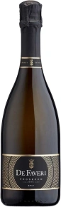 Игристое вино Prosecco Brut, De Faveri, DOC, 2022, 0.75 л
