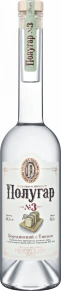 Водка Полугар №3 Бородинский с тмином, Паричская винарня, 0.5 л