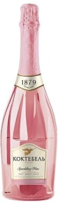 Игристое вино Розовое полусладкое, Коктебель, 0.75 л