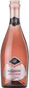 Игристое вино Pinot Rose Frizzante, La Cacciatora, 0.75 л