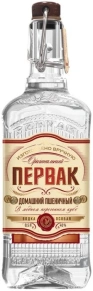 Водка Домашний Пшеничный двойной перегонки, Первакъ, 0.5 л