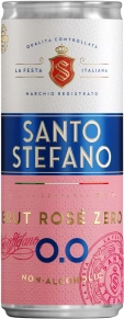Игристое вино Brut Rose Zero, Santo Stefano, 0.25 л
