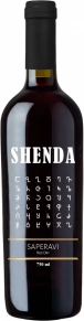 Вино Saperavi, Shenda, 2020, 0.75 л