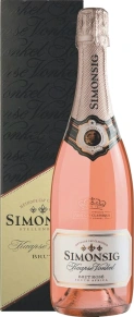 Игристое вино Kaapse Vonkel Brut Rose, Simonsig, 2018, 0.75 л (п/у)