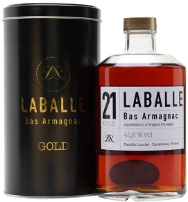 Арманьяк Gold, Laballe, 21 год, 0.5 л (п/у)