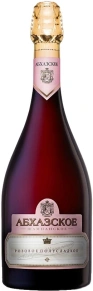 Игристое вино Розовое полусладкое, Абхазское Шампанское, 0.75 л