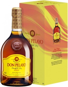 Бренди Don Pelayo, 2 года, 0.7 л (п/у)