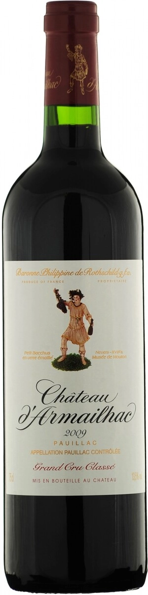 Вино Chateau d'Armailhac, AOC, 2009, 1.5 л