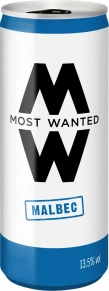 Вино Malbec, Most Wanted, 2020, 0.187 л