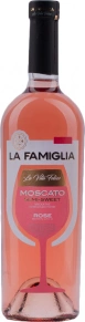 Вино Moscato Rose, La Famiglia, 0.75 л