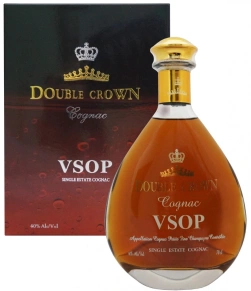 Коньяк Double Crown, VSOP, 7 лет, 0.7 л (п/у)