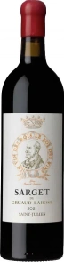 Вино Sarget de Gruaud Larose, AOC, 2021, 0.75 л