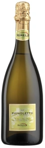 Игристое вино Pignoletto Brut, Donelli, DOC, 0.75 л