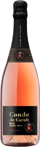Игристое вино Cava Brut Rosado, Conde de Caralt, 0.75 л