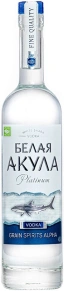 Водка Платиновая, Белая акула, 1 л