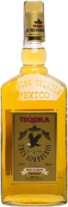 Текила Gold, Tres Sombreros, 1 л