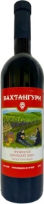 Вино Красное Полусладкое, Вахтангури, 0.75 л