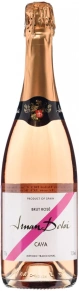 Игристое вино Brut Rose, Arnan Deloi, DO, 0.75 л