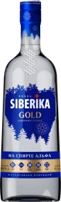 Водка Gold, Siberika, 0.5 л