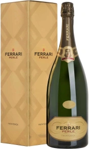 Игристое вино Perle Brut, Ferrari, DOC, 2010, 1.5 л (п/у)
