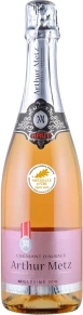 Игристое вино Brut Millesime Rose, Arthur Metz, AOP, 2018, 0.75 л